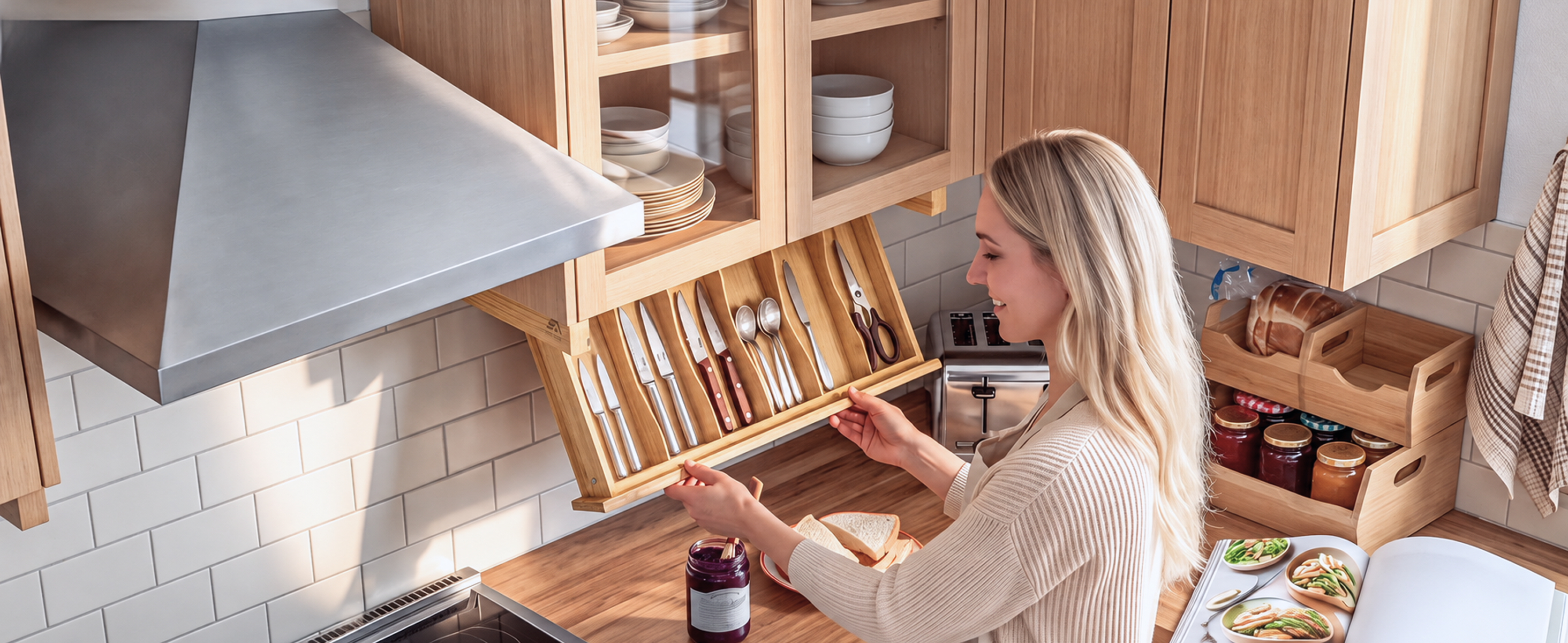 Under-Cabinet Storage Ideas: Make Use of Wasted Space