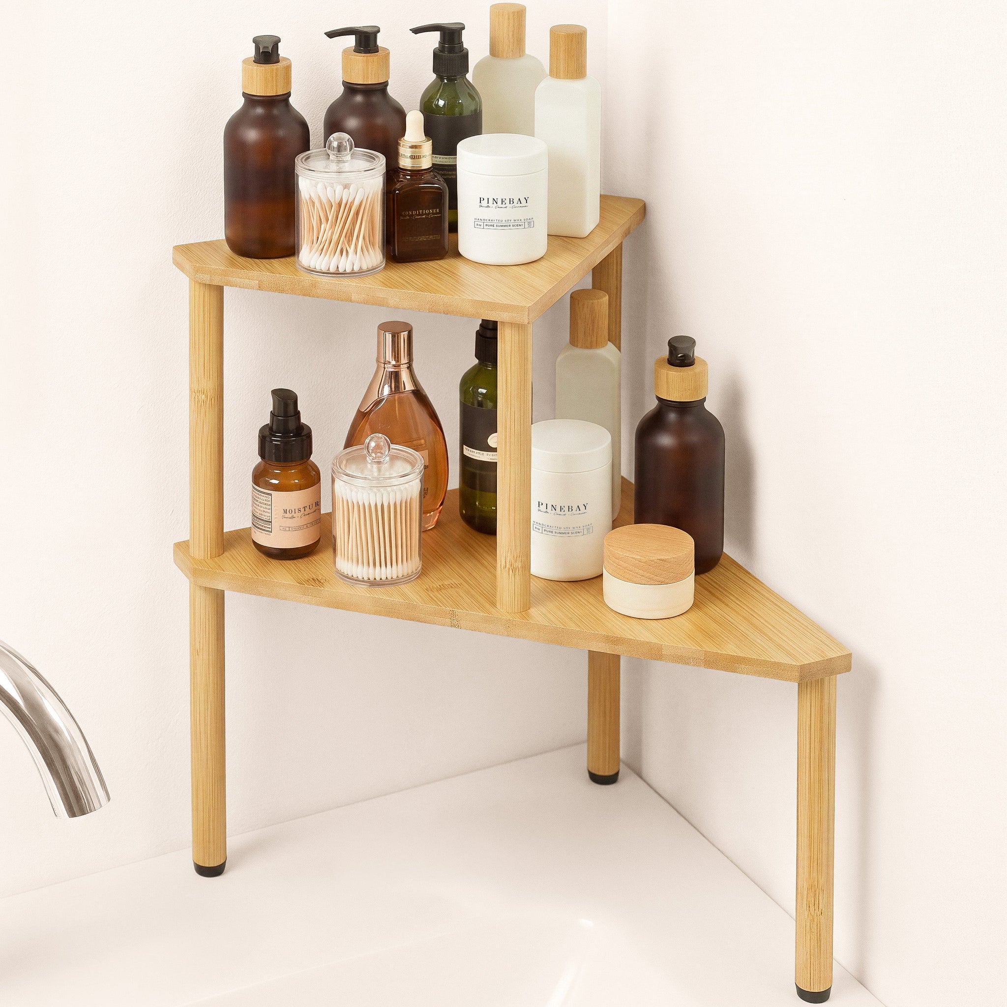 Bamboo Counter Shelf
