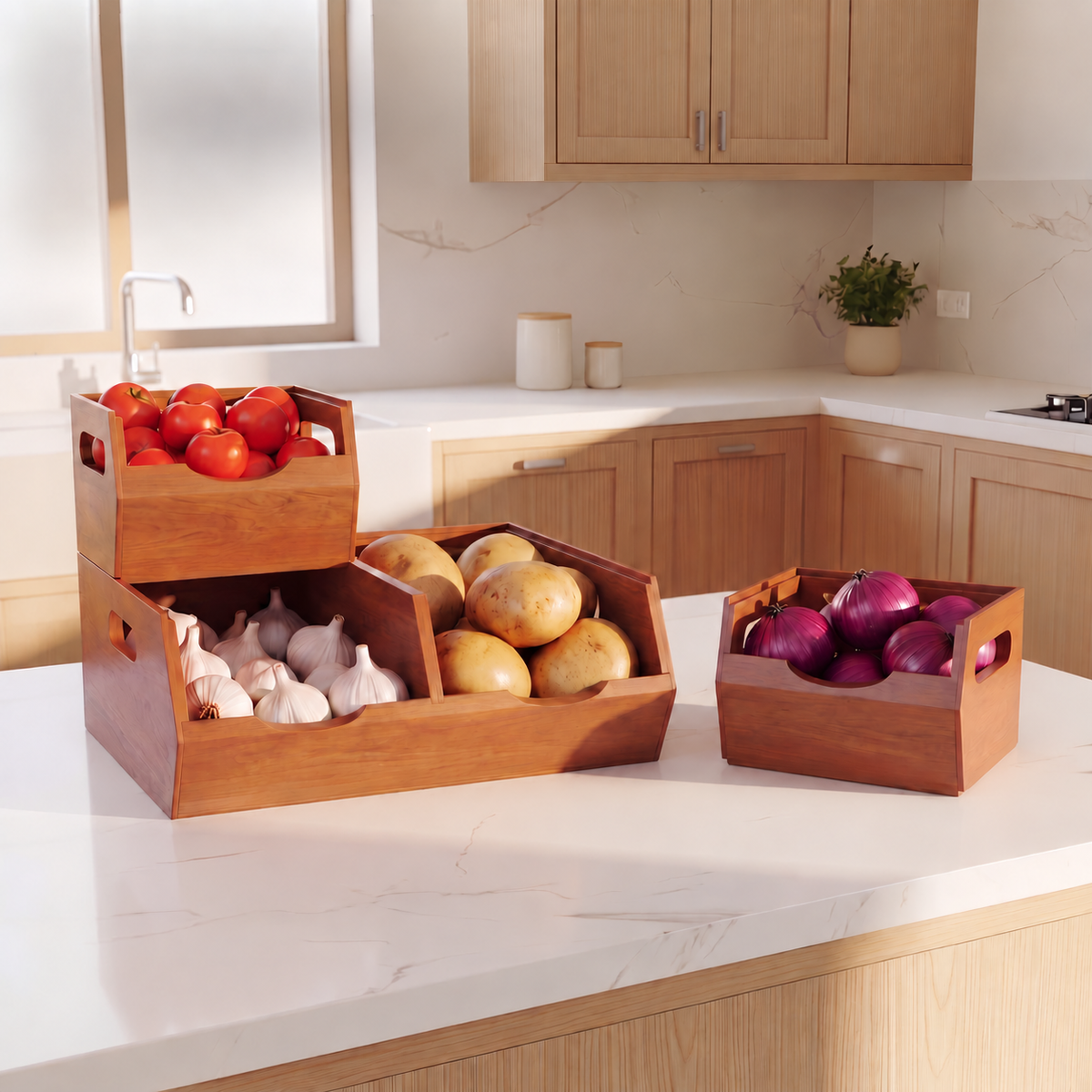 Natural Wood Storage