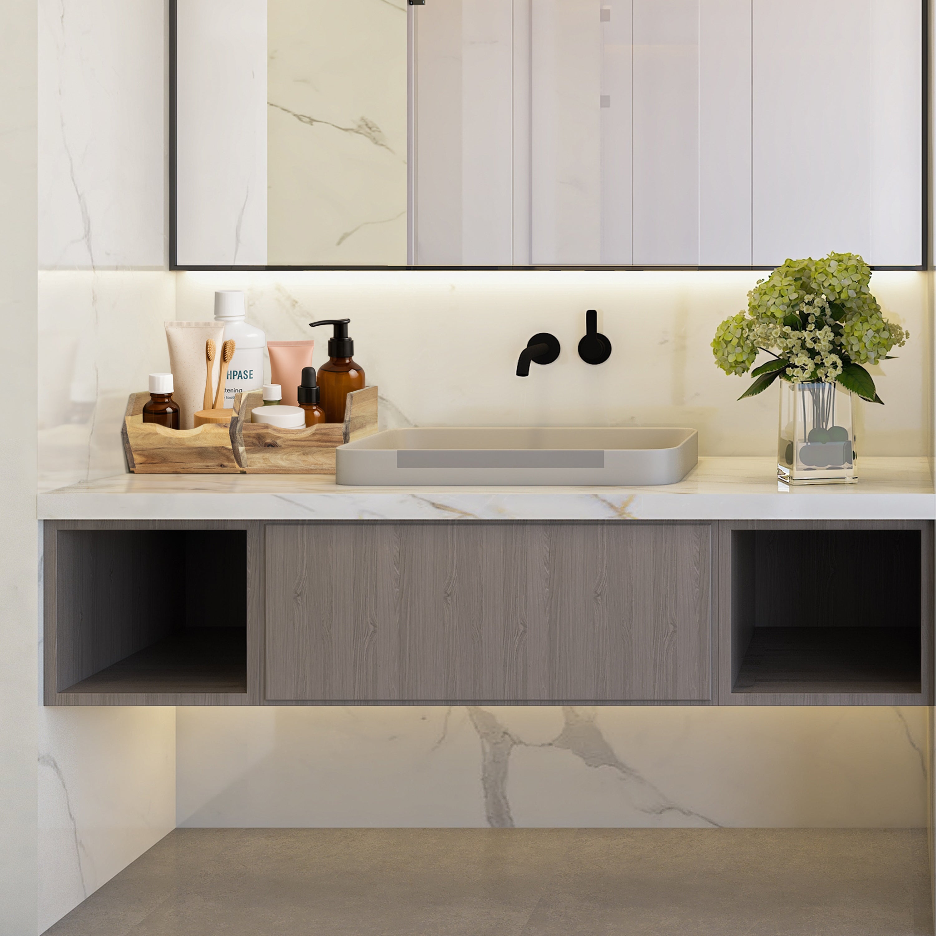 Homestead Wooden Pantry Storage Bins