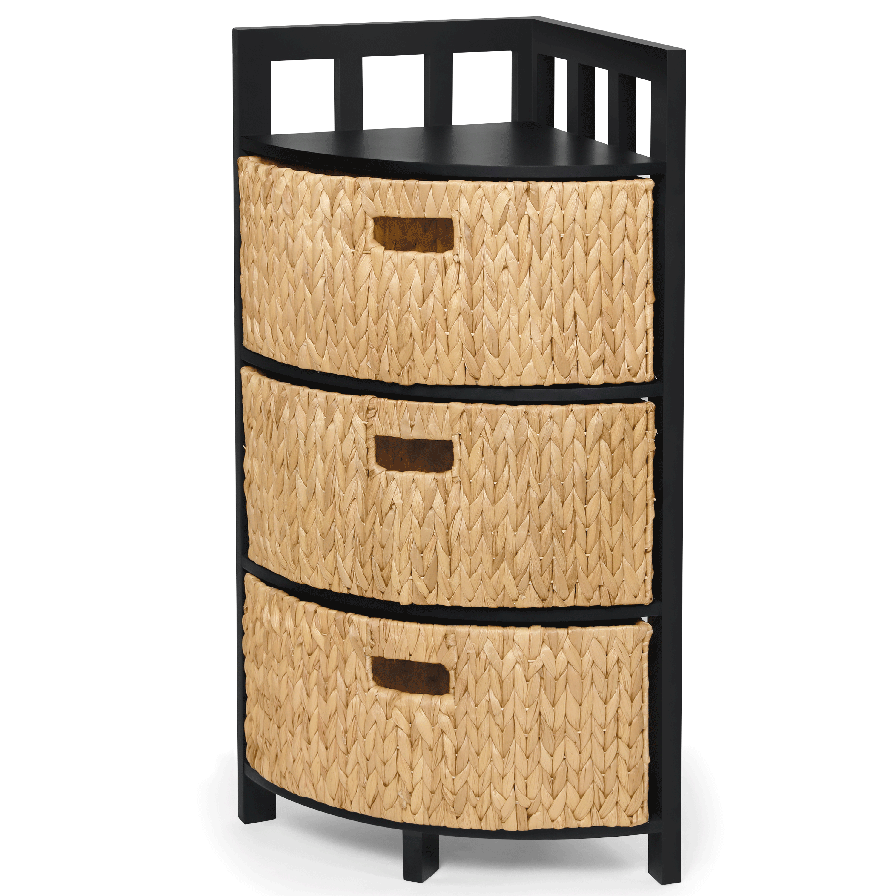 Homestead Wicker Corner Storage