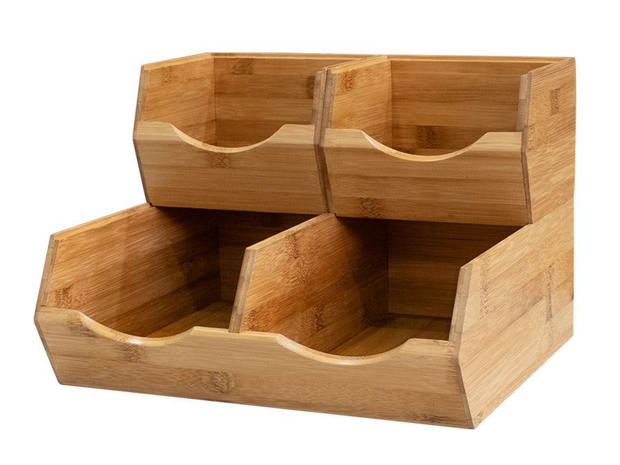 Homestead Bamboo Pantry Storage Bins