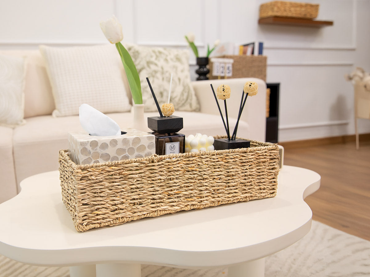 Homestead 2-Pack Seagrass Organizing Baskets