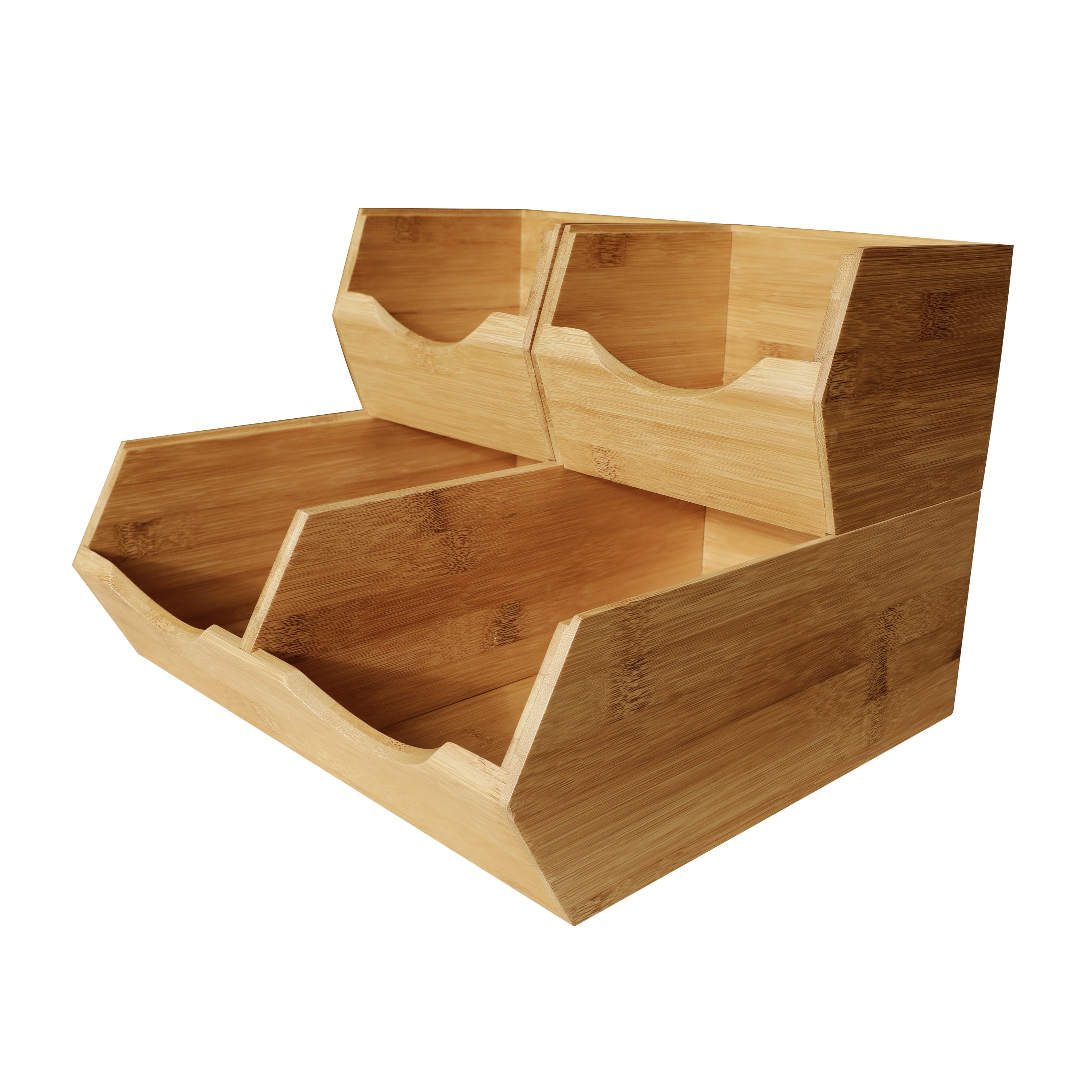 Homestead Bamboo Pantry Storage Bins