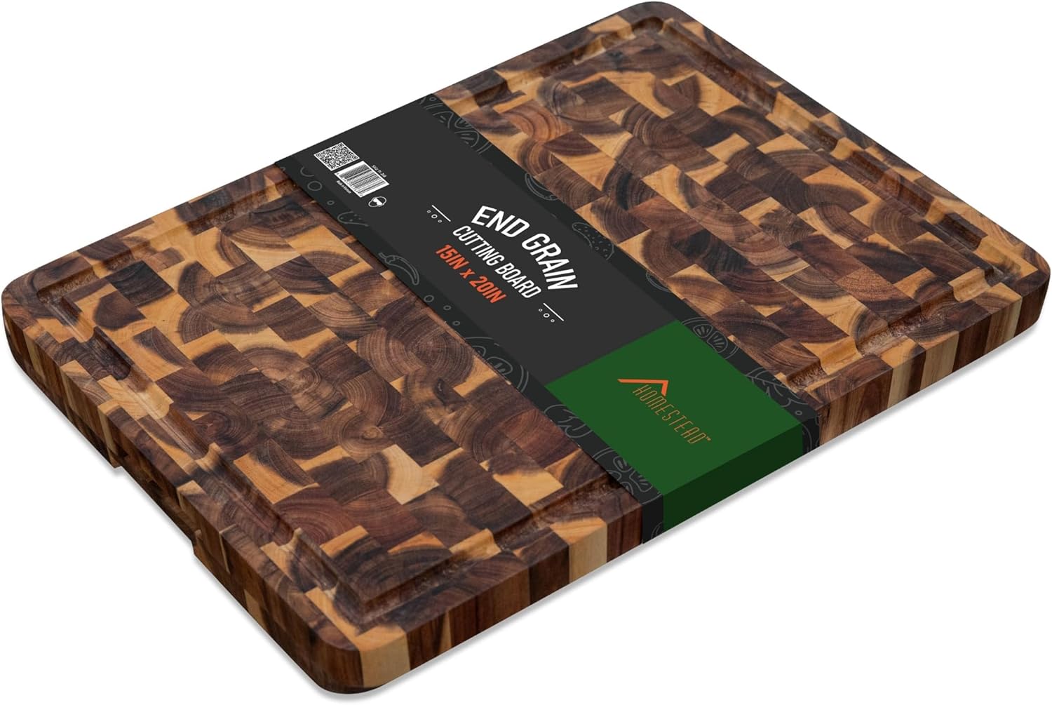 HOMESTEAD End Grain Cutting Board - 15 x 20 Inch