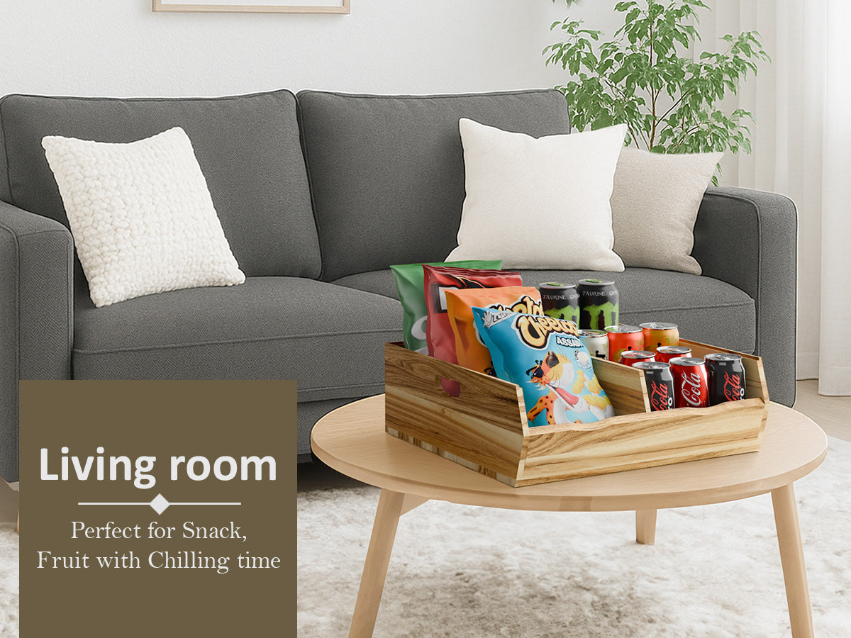 Homestead Wooden Pantry Storage Bins